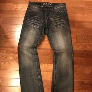 Helix slim bootcut jeans